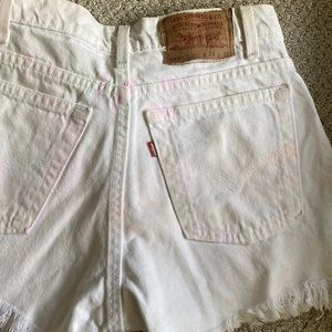 Vintage Levi cut offs